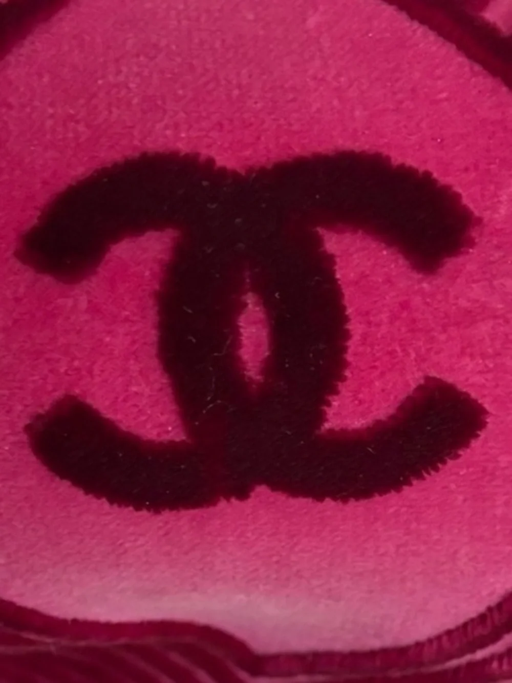 Chanel Boy Flap Bag in pink velvet with chevron quilting and gold-tone hardware.
